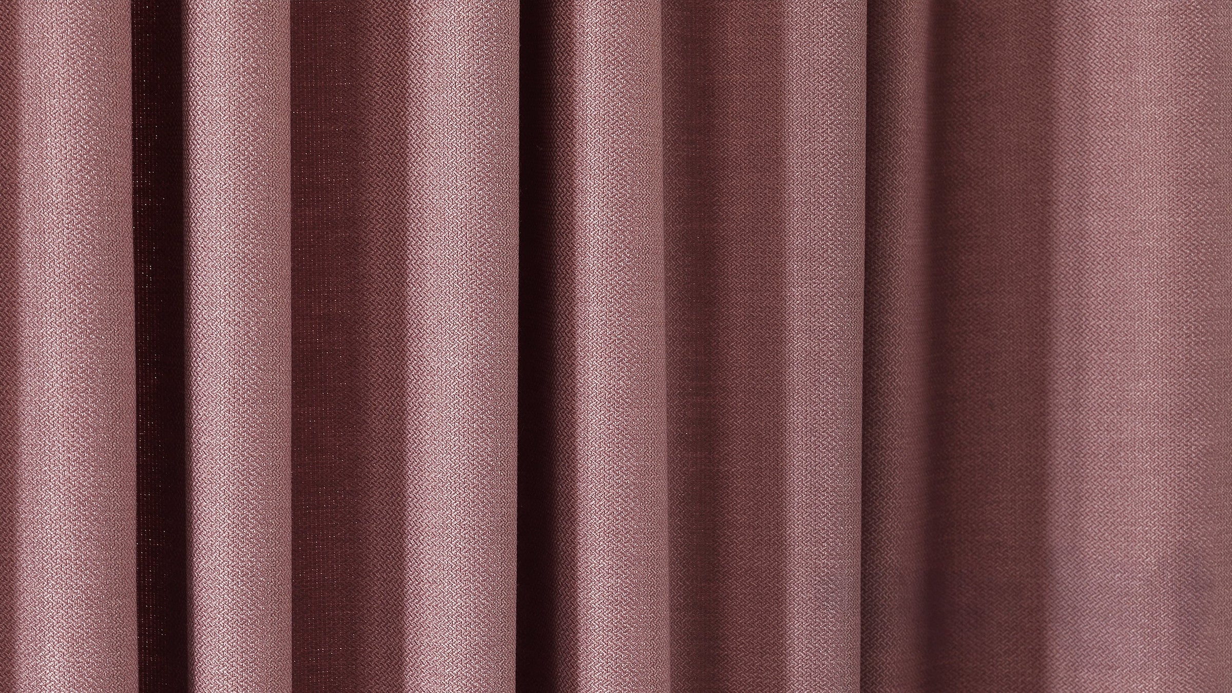 Pinch Pleated Faux Linen Look Curtains
