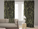 Real Camo Camouflage Woodland Hunter Theme Curtain Digital Printed Set of 2 Panels Hanging Rod Pocket and Back Tap Fashion Home Décor (GREEN)