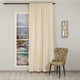 EXTRA LONG Home Decorative Curtains Extra Long Luxury Colors Linen Look Hang Back Tab and Rod Pocket 1 Panel Curtain Home Décor (Cream)