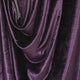 EXTRA LONG Shiny Velvet Curtains Luxury Colors Insulated Light Blocking Hang Back Tab and Rod Pocket 1 Panel Privacy Curtain Home Décor (Purple)