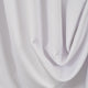 EXTRA LONG Home Decorative Curtains Extra Long Luxury Colors Room Darkening Hang Back Tab and Rod Pocket 1 Panel Curtain Home Décor (White)
