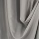 EXTRA LONG Home Decorative Curtains Extra Long Luxury Colors Room Darkening Hang Back Tab and Rod Pocket 1 Panel Curtain Home Décor (Silver Grey)