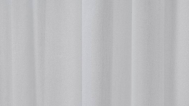 Pinch Pleated Faux Crep Chiffon Semi Sheer