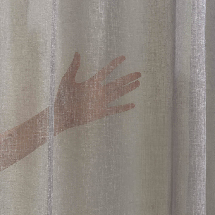 Sheer 100% Linen Curtain Set of 2 - Different Colors, Multiple Sizes