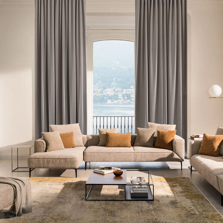 Solid Faux Velvet Look Curtain 1 Panel - 22 Different Colors, Multiple Sizes