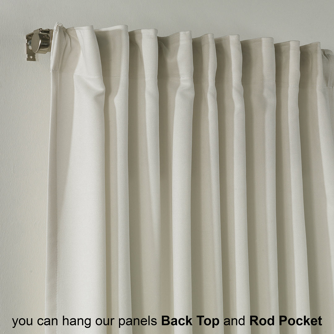 Decorative Kitchen Valance Set of 3 - Cream