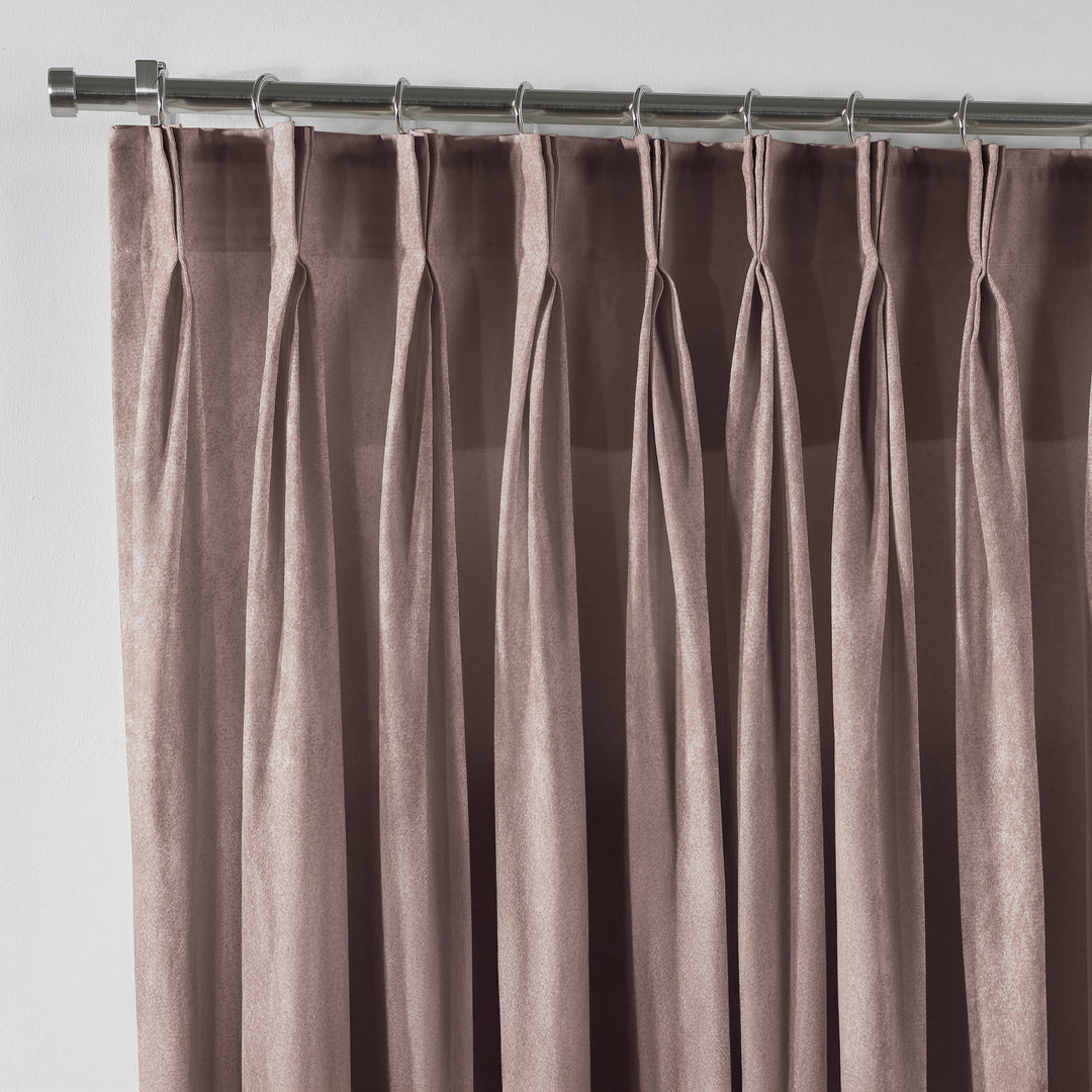 Luxury Matte Velvet Curtain Hanging Pinch Pleated ( 1 Panel ) - 70 Colors, Also Customized Sizes