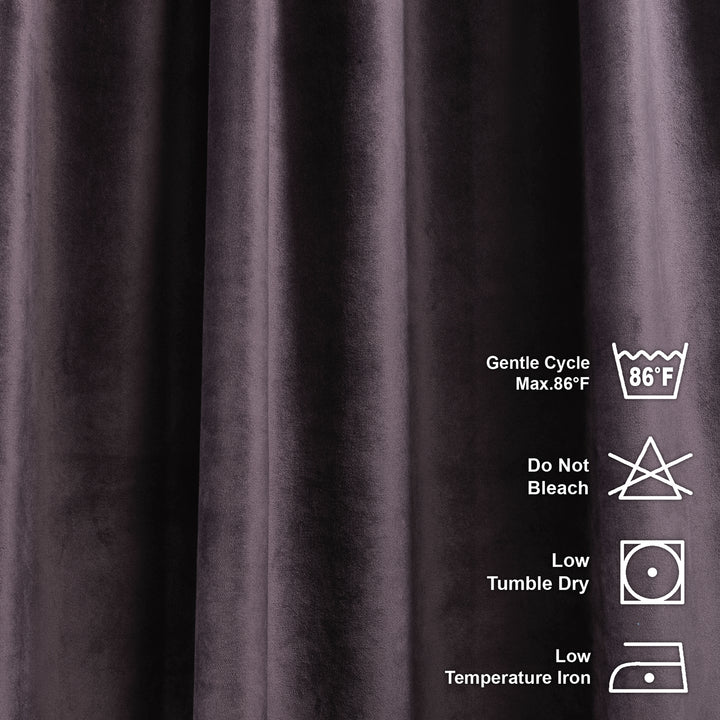 Solid Luxury Matte Velvet Kitchen Valance Set of 3 - 70 Colors, Multiple Sizes