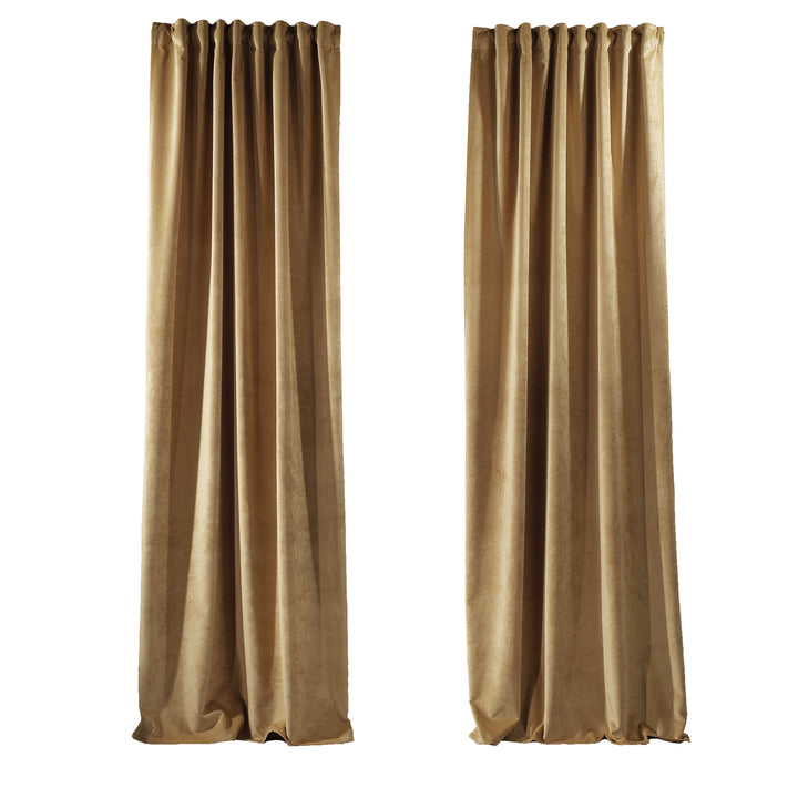 Solid Luxury Matte Velvet Curtain ( 1 Panel ) - 70 Colors, Also Customized Sizes