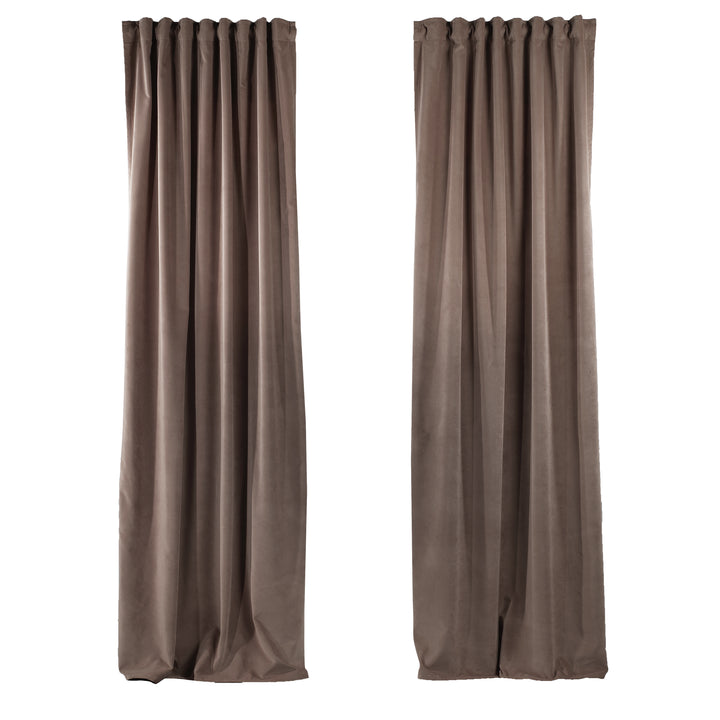 Solid Luxury Matte Velvet Curtain ( 1 Panel ) - 70 Colors, Also Customized Sizes