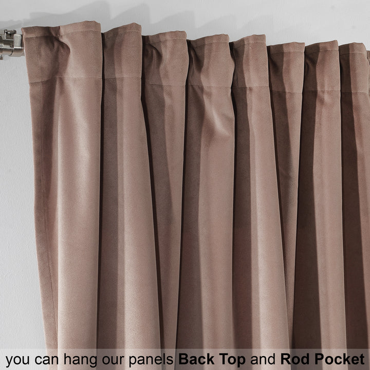 Solid Luxury Matte Velvet Kitchen Valance Set of 3 - 70 Colors, Multiple Sizes