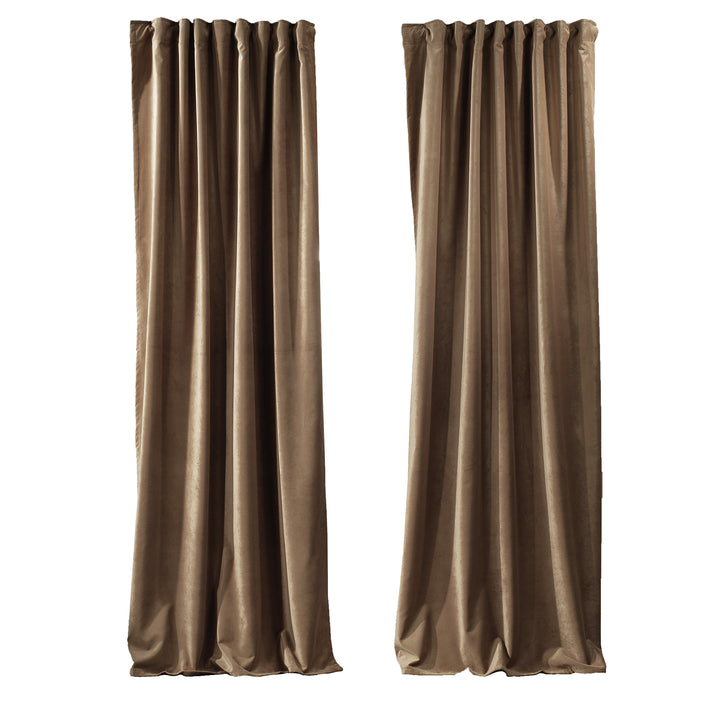 Solid Luxury Matte Velvet Curtain ( 1 Panel ) - 70 Colors, Also Customized Sizes