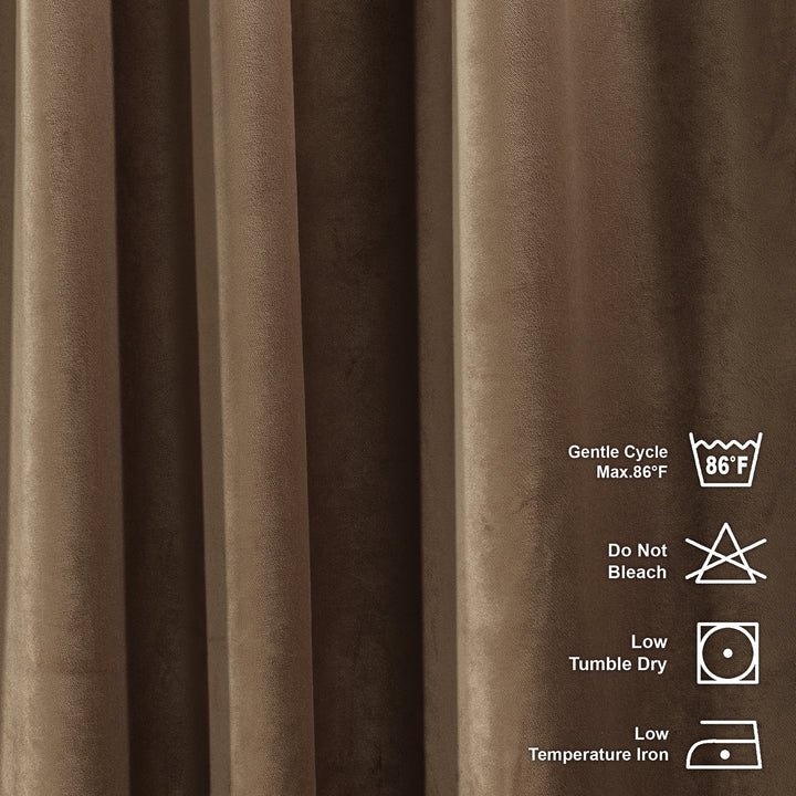 Solid Luxury Matte Velvet Kitchen Valance Set of 3 - 70 Colors, Multiple Sizes
