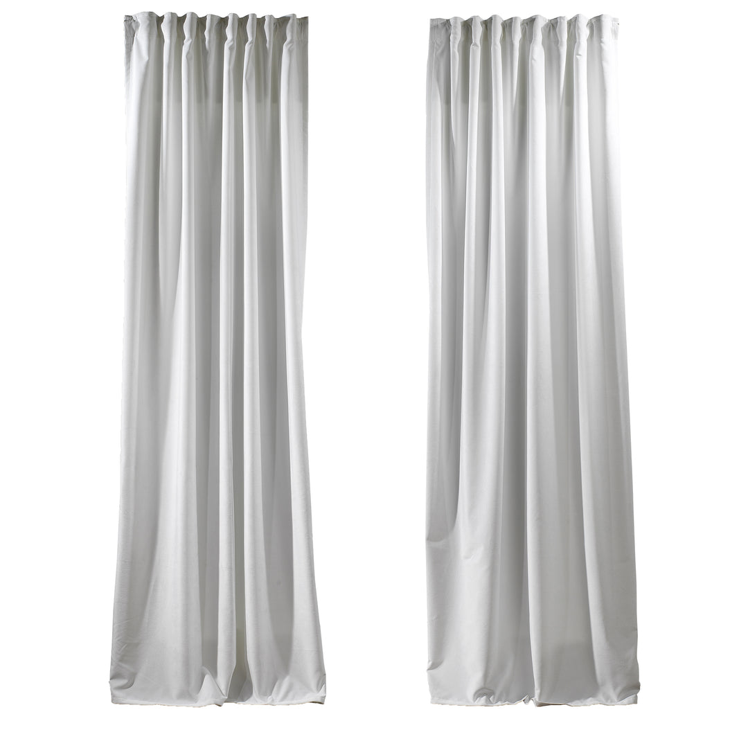 Solid Luxury Matte Velvet Curtain ( 1 Panel ) - 70 Colors, Also Customized Sizes