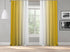 OMBRE Window Darkening Dip Dye Curtain Set of 2 Panels Hanging Rod Pocket & Back Tap Décor Vertical Shades Symmetrical Curtain (YELLOW-WHITE)