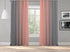 OMBRE Window Darkening Dip Dye Curtain Set of 2 Panels Hanging Rod Pocket & Back Tap Décor Vertical Shades Symmetrical Curtain (SUGAR PINK-GREY)
