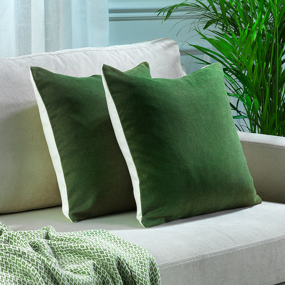 How to mix and match throw pillows - Green With Decor