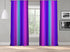 OMBRE Gradient Window Curtains Dip Dye set of 2 Panels Hanging Rod Pocket Luxury for Bedroom Multicolor Horizontal Shades Tone Curtain (Multicolor)