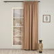 EXTRA LONG Home Decorative Curtains Extra Long Luxury Colors Linen Look Hang Back Tab and Rod Pocket 1 Panel Curtain Home Décor (Barley)