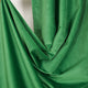 EXTRA LONG Velvet Curtains Luxury Colors Insulated Light Blocking Hang Back Tab and Rod Pocket 1 Panel Privacy Curtain Home Décor (Green)