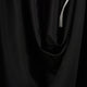 EXTRA LONG Home Decorative Curtains Extra Long Luxury Colors Room Darkening Hang Back Tab and Rod Pocket 1 Panel Curtain Home Décor (Deep Black)