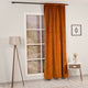 EXTRA LONG Velvet Curtains Luxury Colors Insulated Light Blocking Hang Back Tab and Rod Pocket 1 Panel Privacy Curtain Home Décor (Camel)